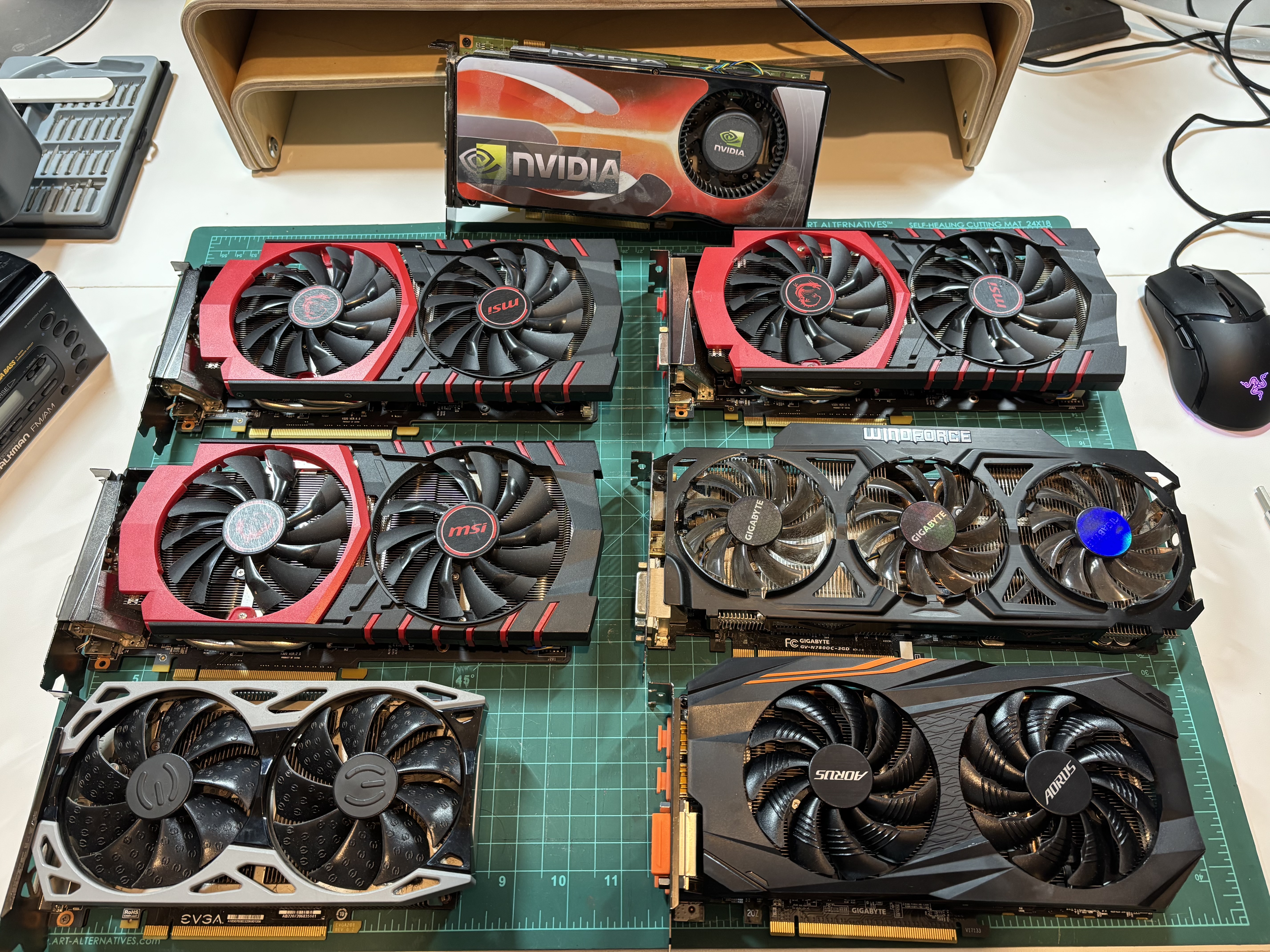 Hand me down of gpus :)